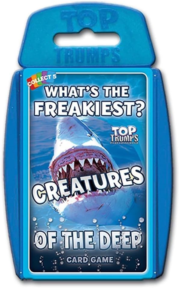 Top Trumps Creatures of The Deep Classic Card Game