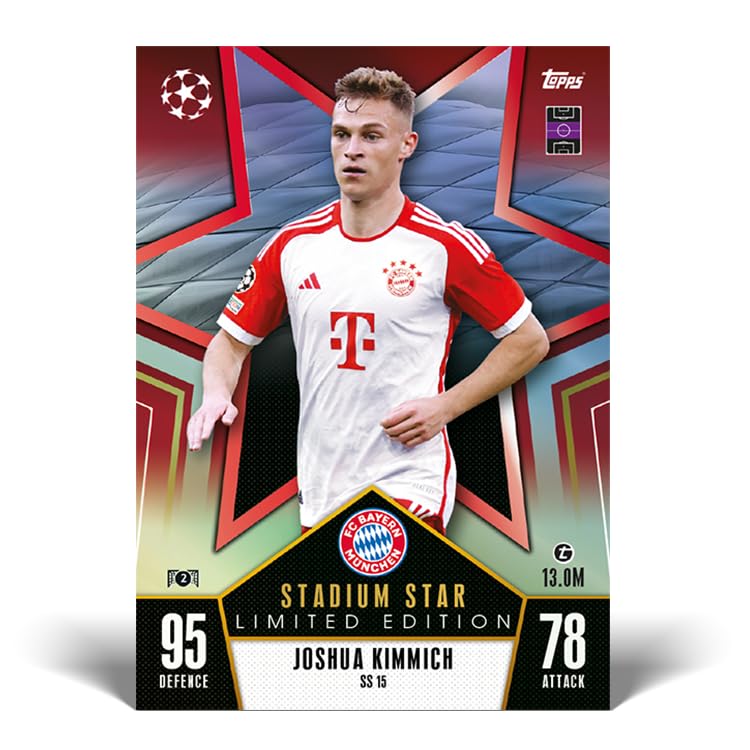 Topps Match Attax 23/24 - Mega Tin 4 - contains 66 Match Attax cards plus 4 exclusive Stadium Stars LE cards