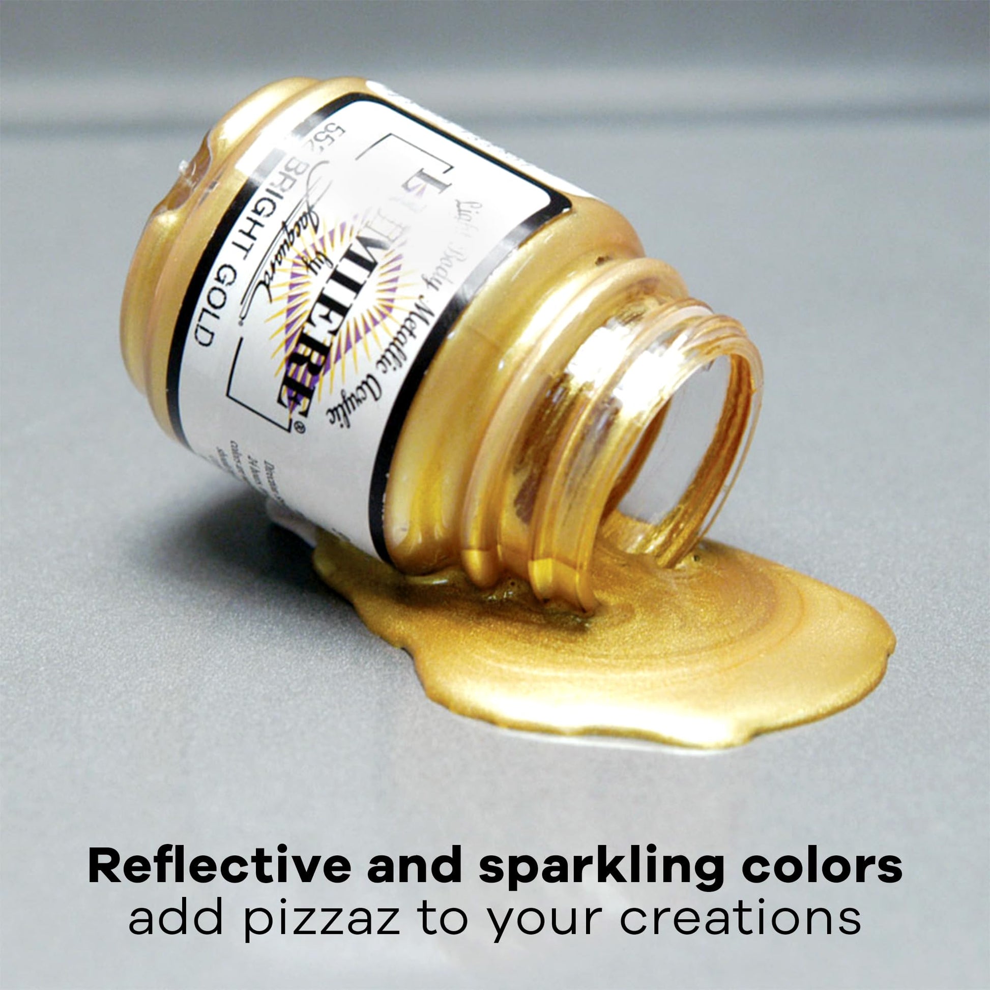 Jacquard Lumiere Paint Old Brass 2.25Oz