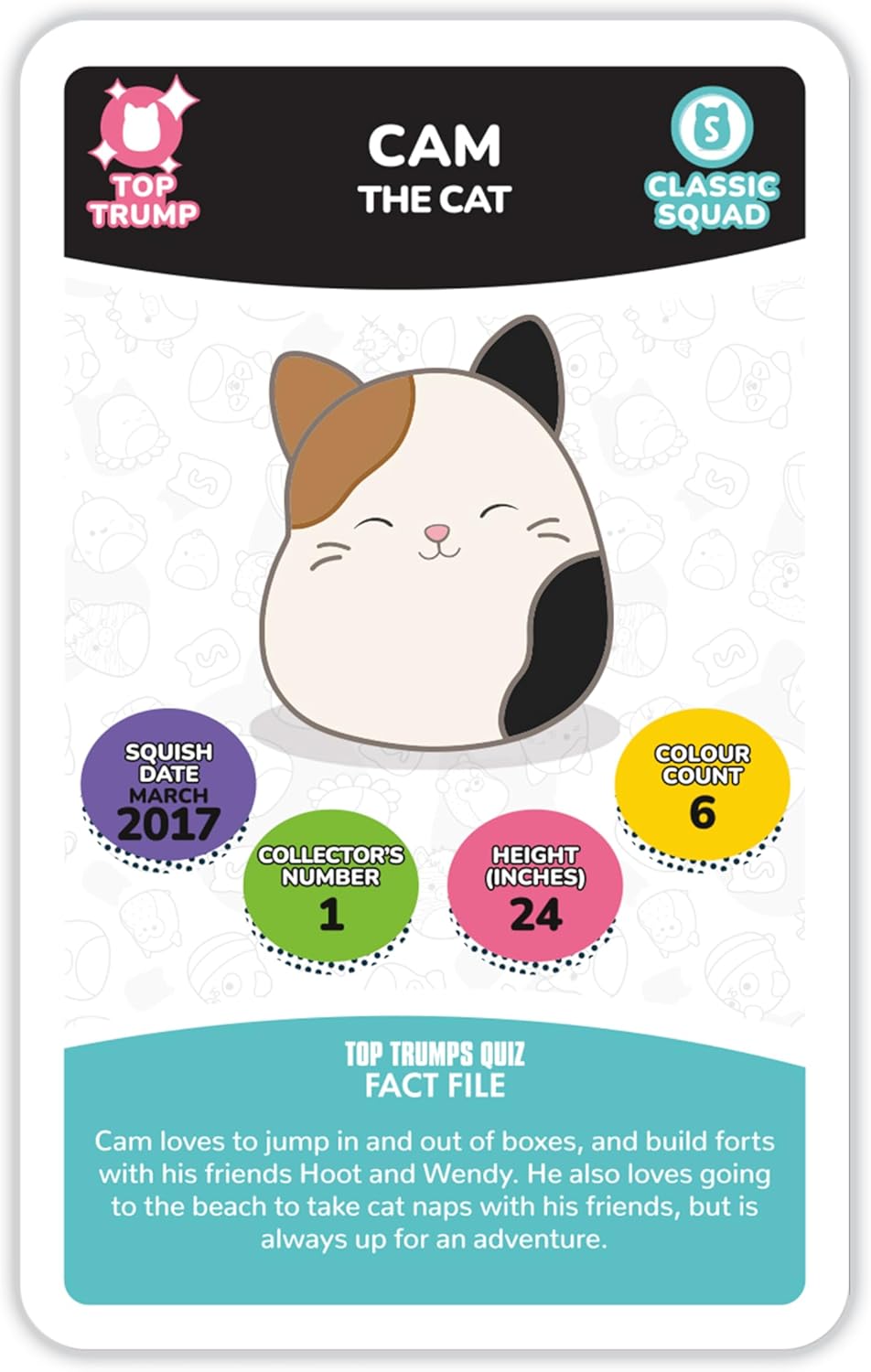 Top Trumps Card Game Squishmallows - Family Learning Games