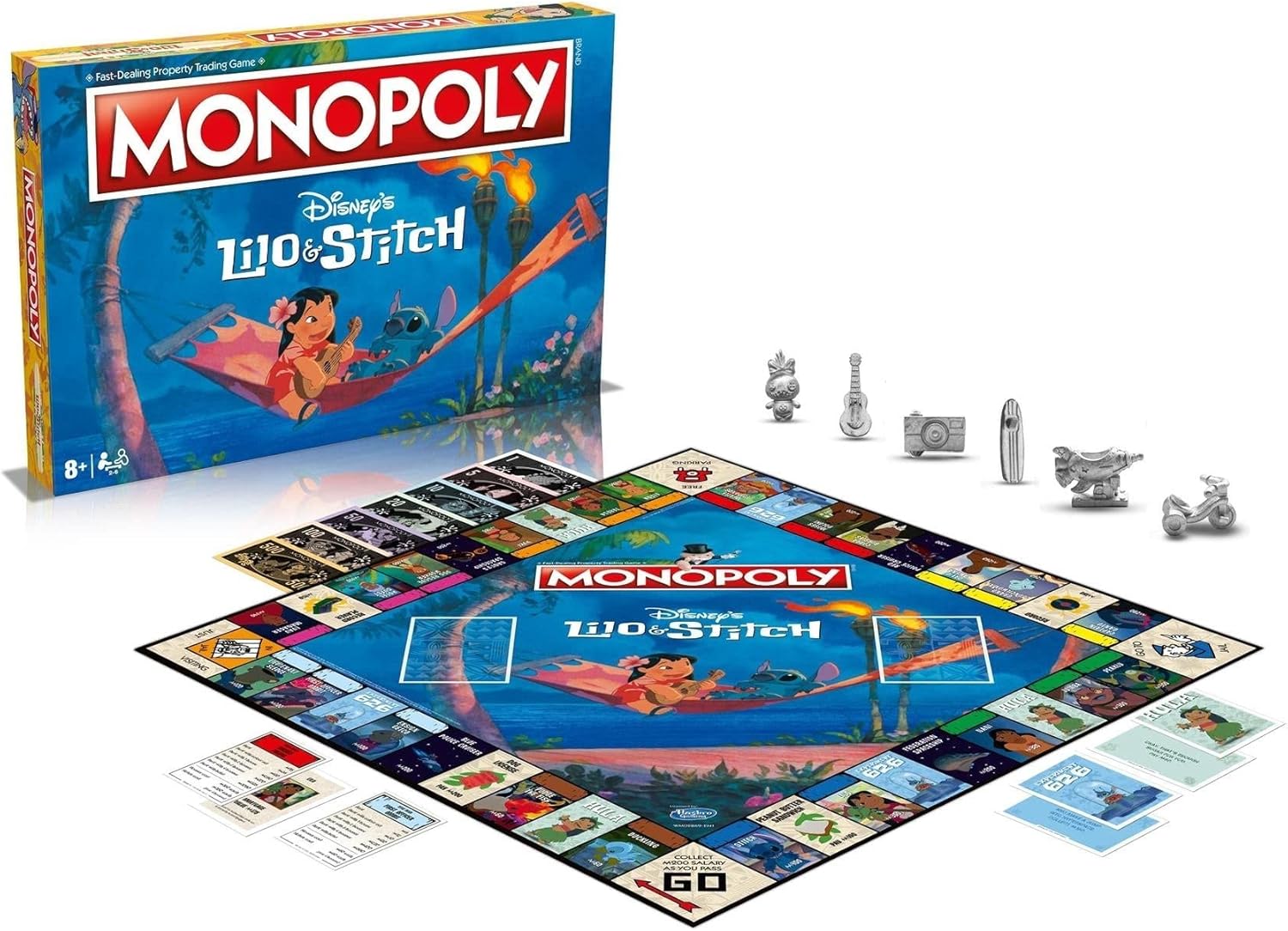 Winning Moves Disney Lilo and Stitch Monopoly Board Game
