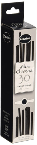 Coates Willow Charcoal Assorted 30 Pieces