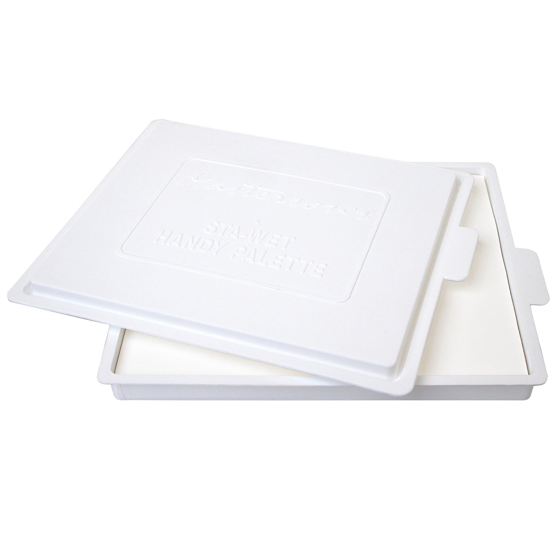 Masterson Sta-Wet Handy Palette Airtight Paint Palette Keeps Paint Fresh for Days 8.5X7 Inches, Made in USA