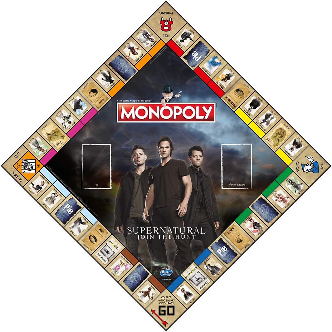Winning Moves Supernatural Monopoly Board Game