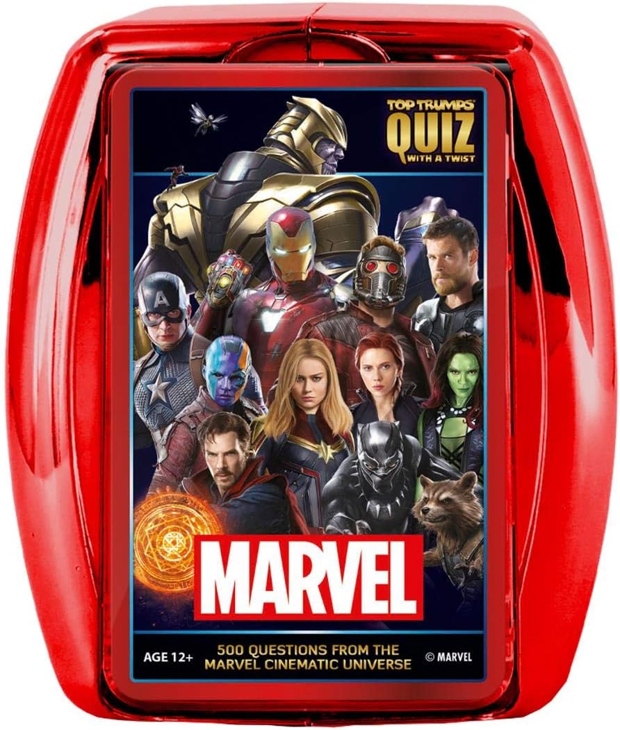 Top Trumps Marvel Cinematic Universe Quiz Game