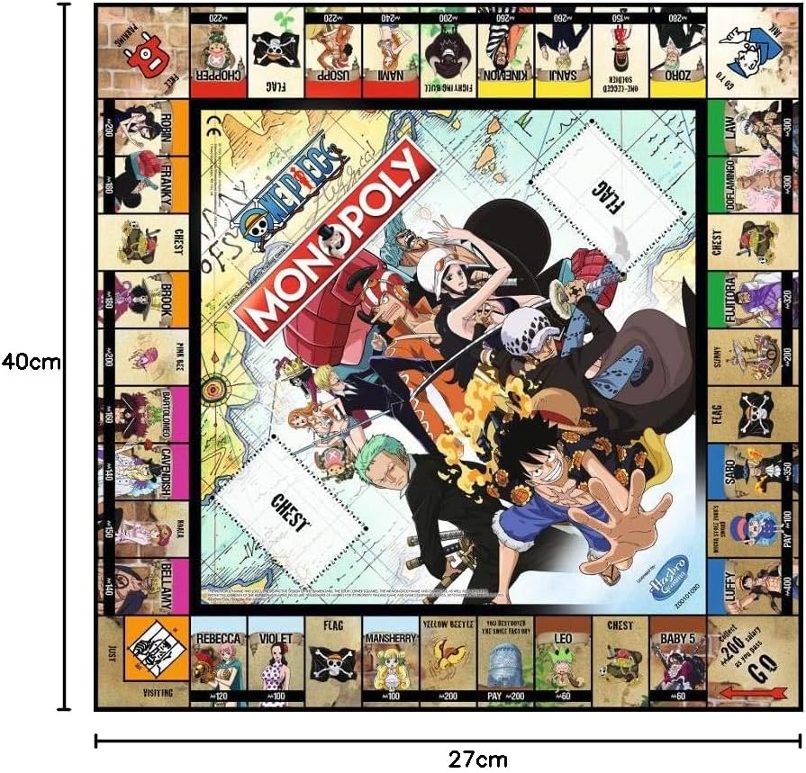 One Piece Monopoly Board Game