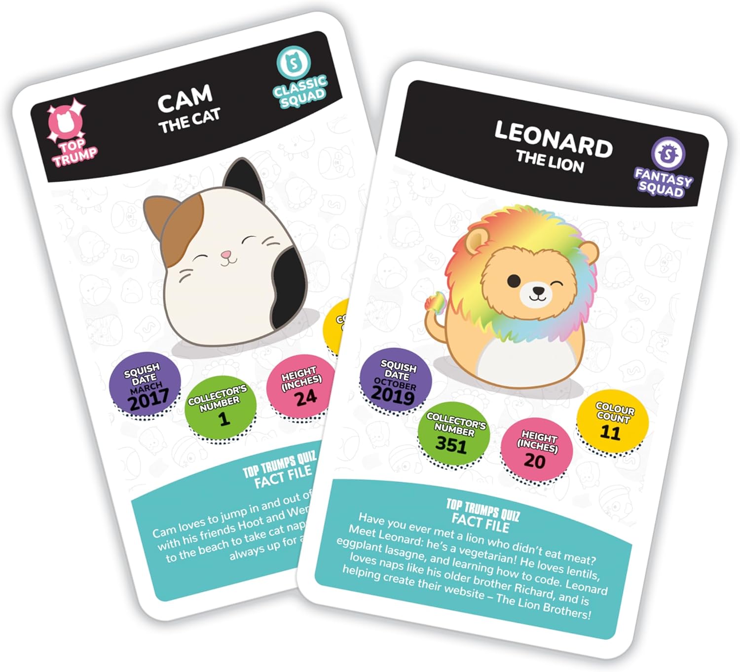 Top Trumps Card Game Squishmallows - Family Learning Games