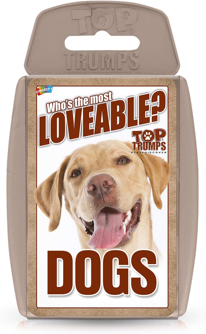 Top Trumps Card Game Dogs - Family Learning Games