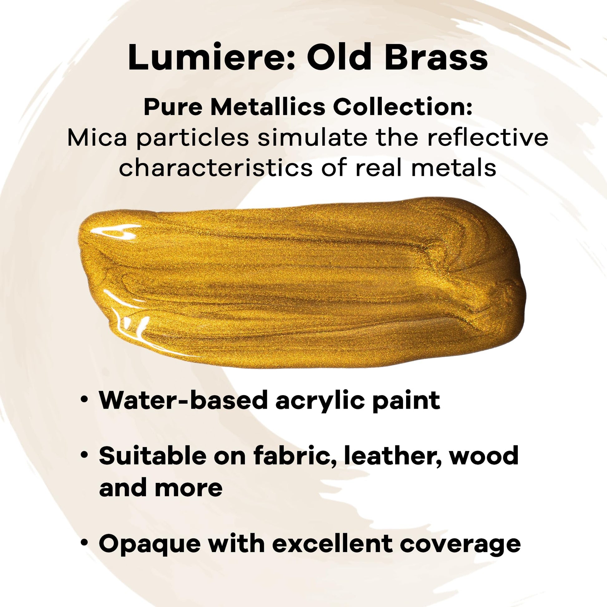 Jacquard Lumiere Paint Old Brass 2.25Oz