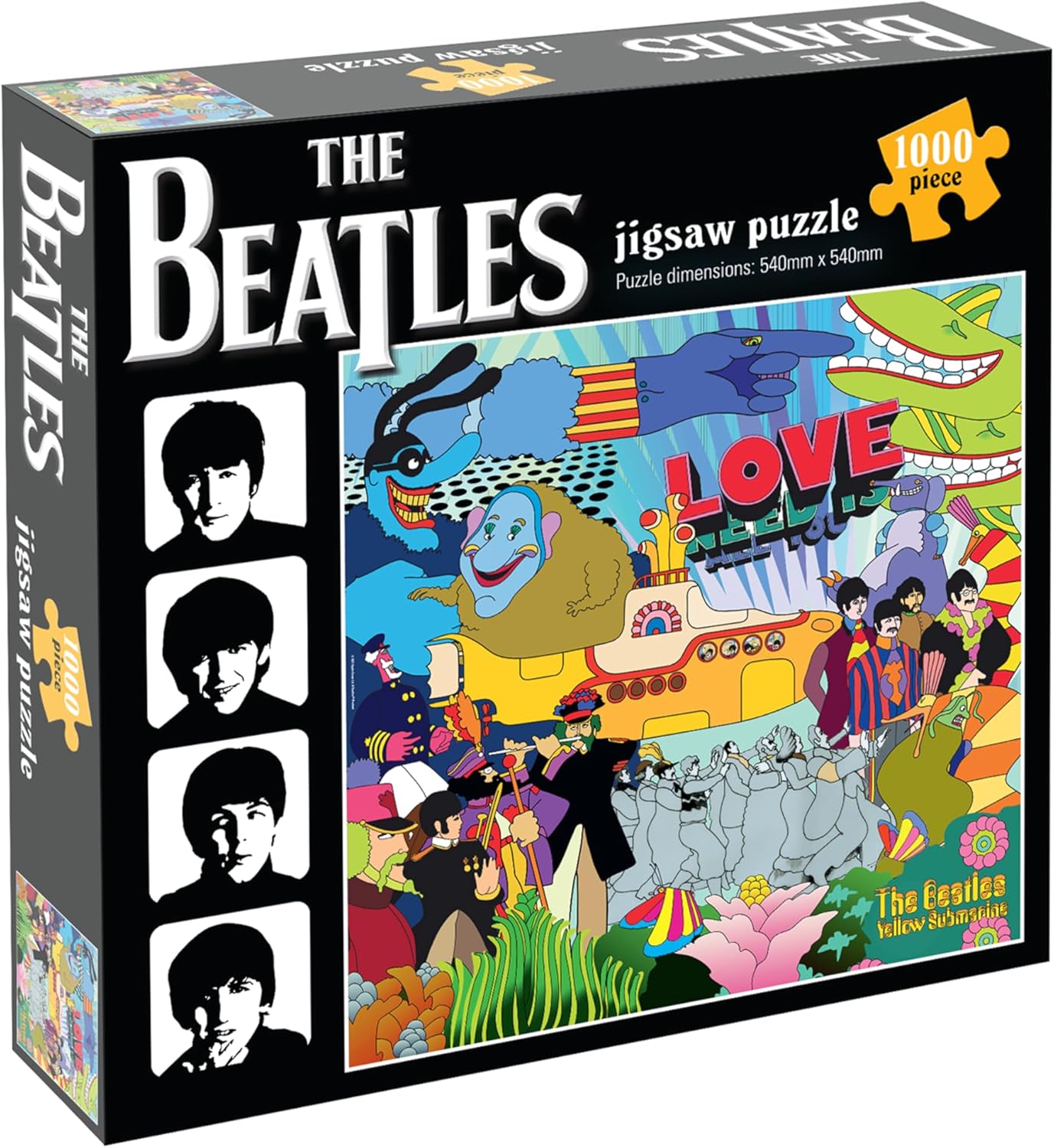 Beatles Yellow Submarine (1000 Piece Jigsaw Puzzle)