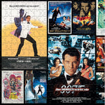 James Bond - All 25 James Bond Films 1000 Piece Jigsaw Puzzle Game