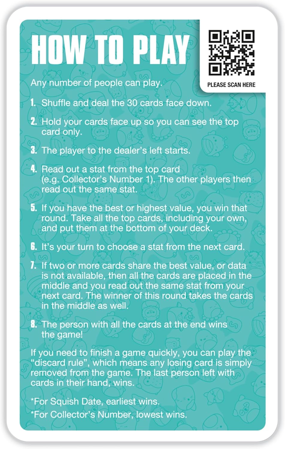 Top Trumps Card Game Squishmallows - Family Learning Games