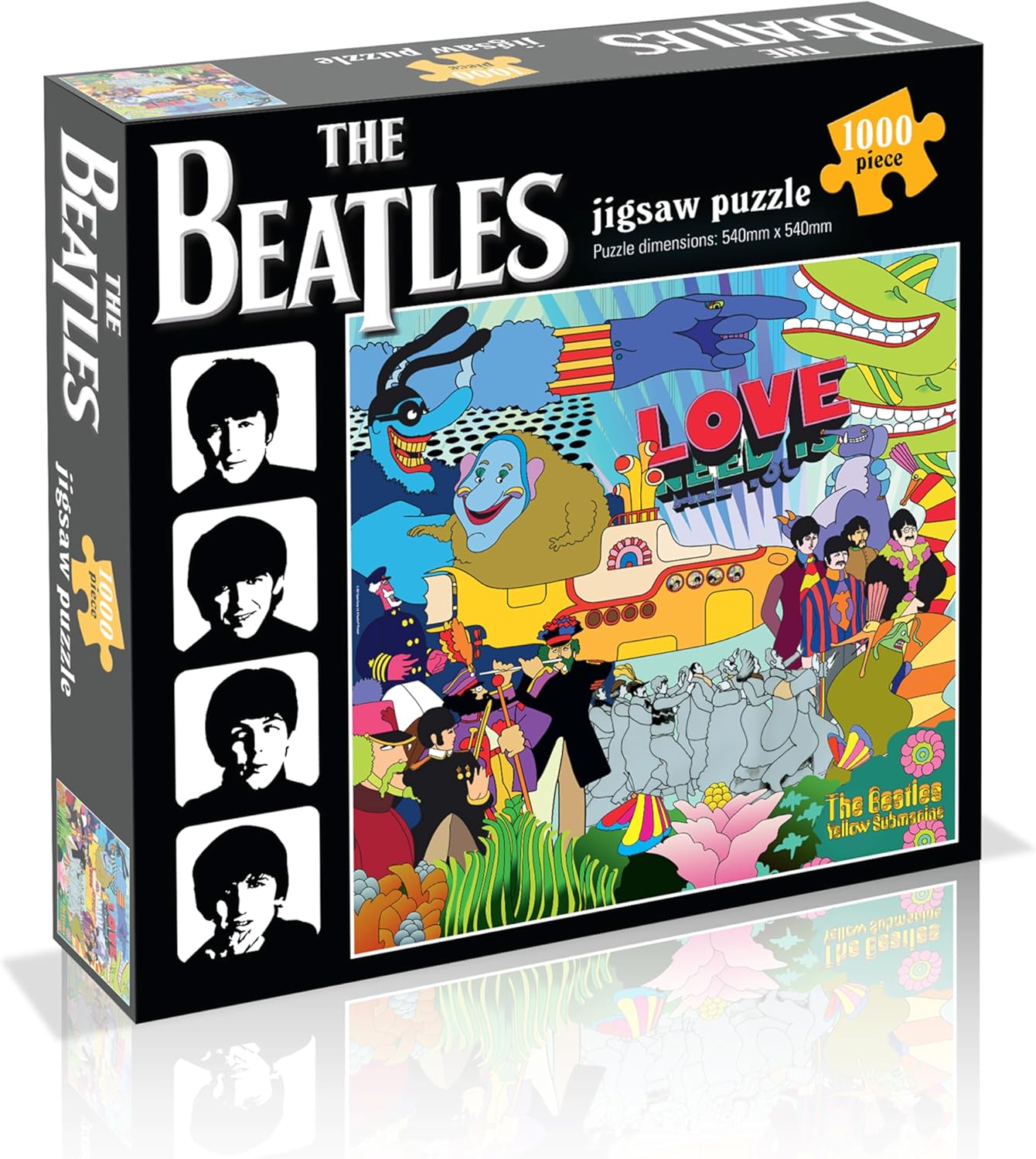 Beatles Yellow Submarine (1000 Piece Jigsaw Puzzle)
