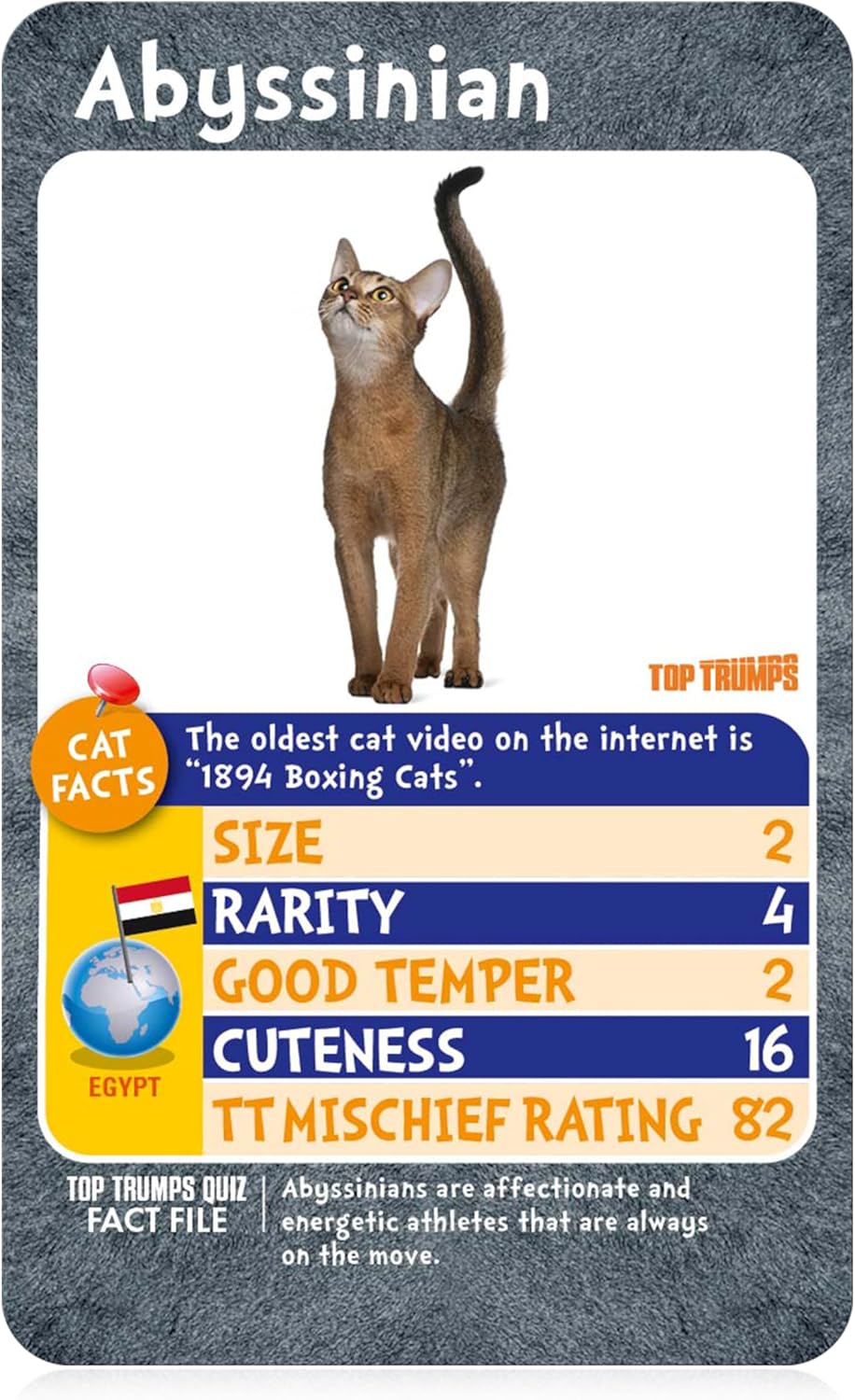 Top Trumps Cats Classics Card Game