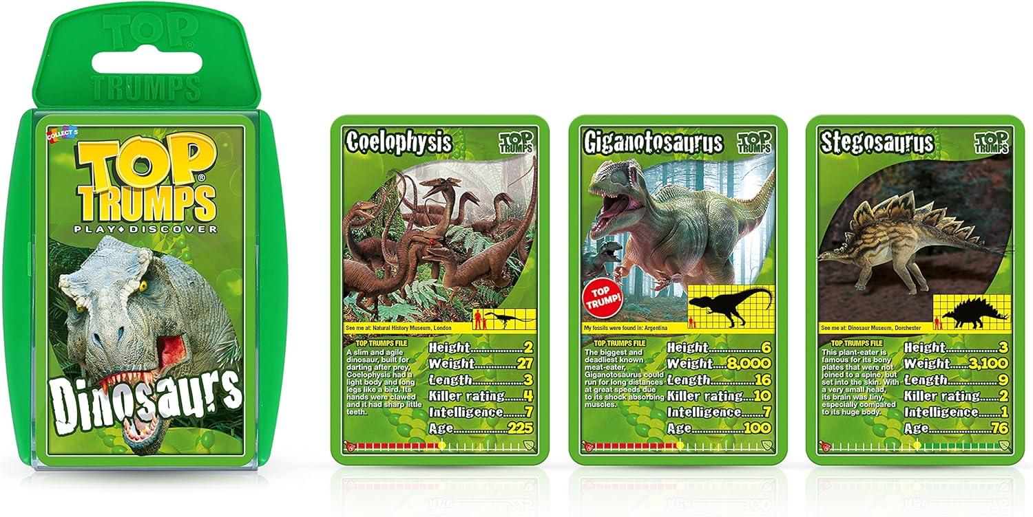 Top Trumps Dinosaurs Classics Card Game