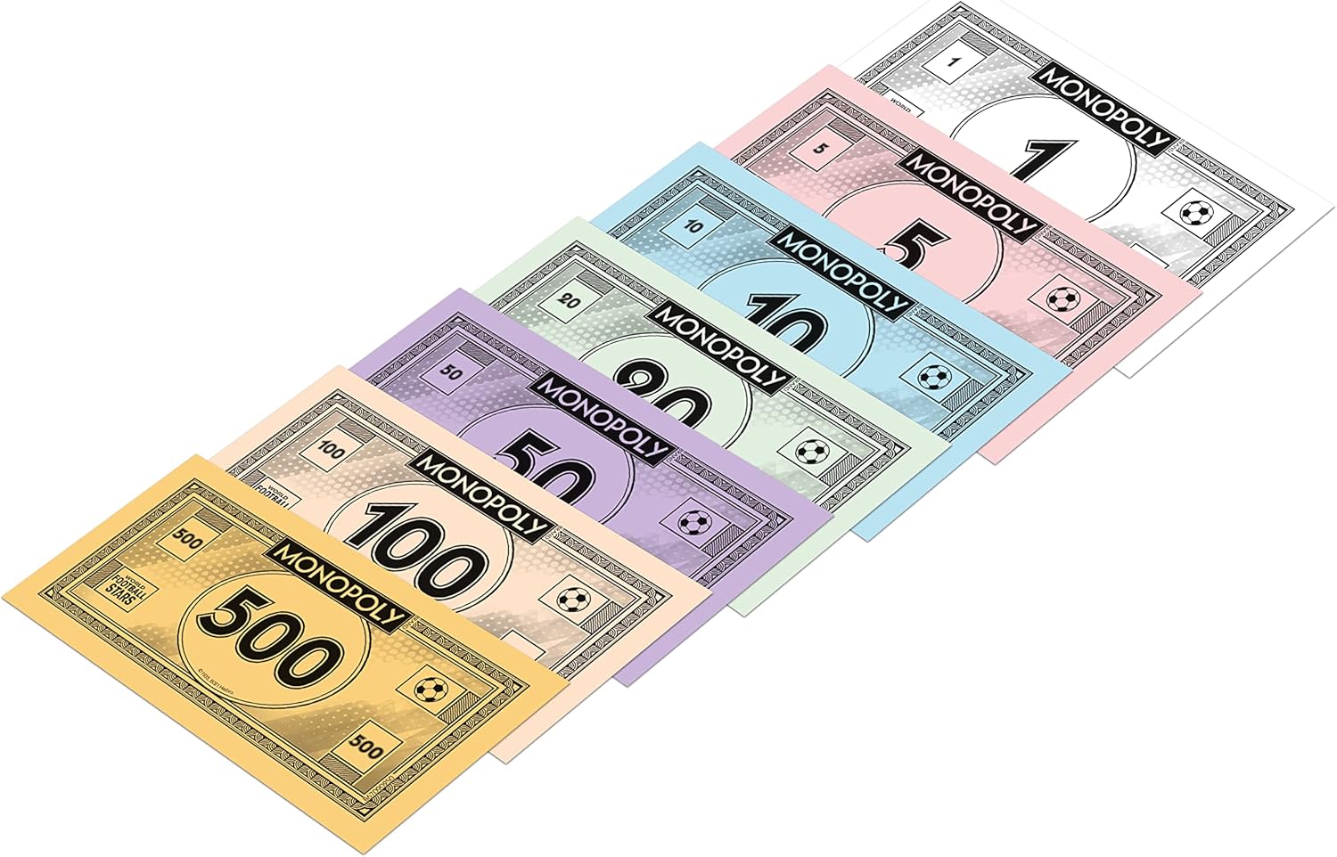 Winning Moves World Football Stars Monopoly Board Game