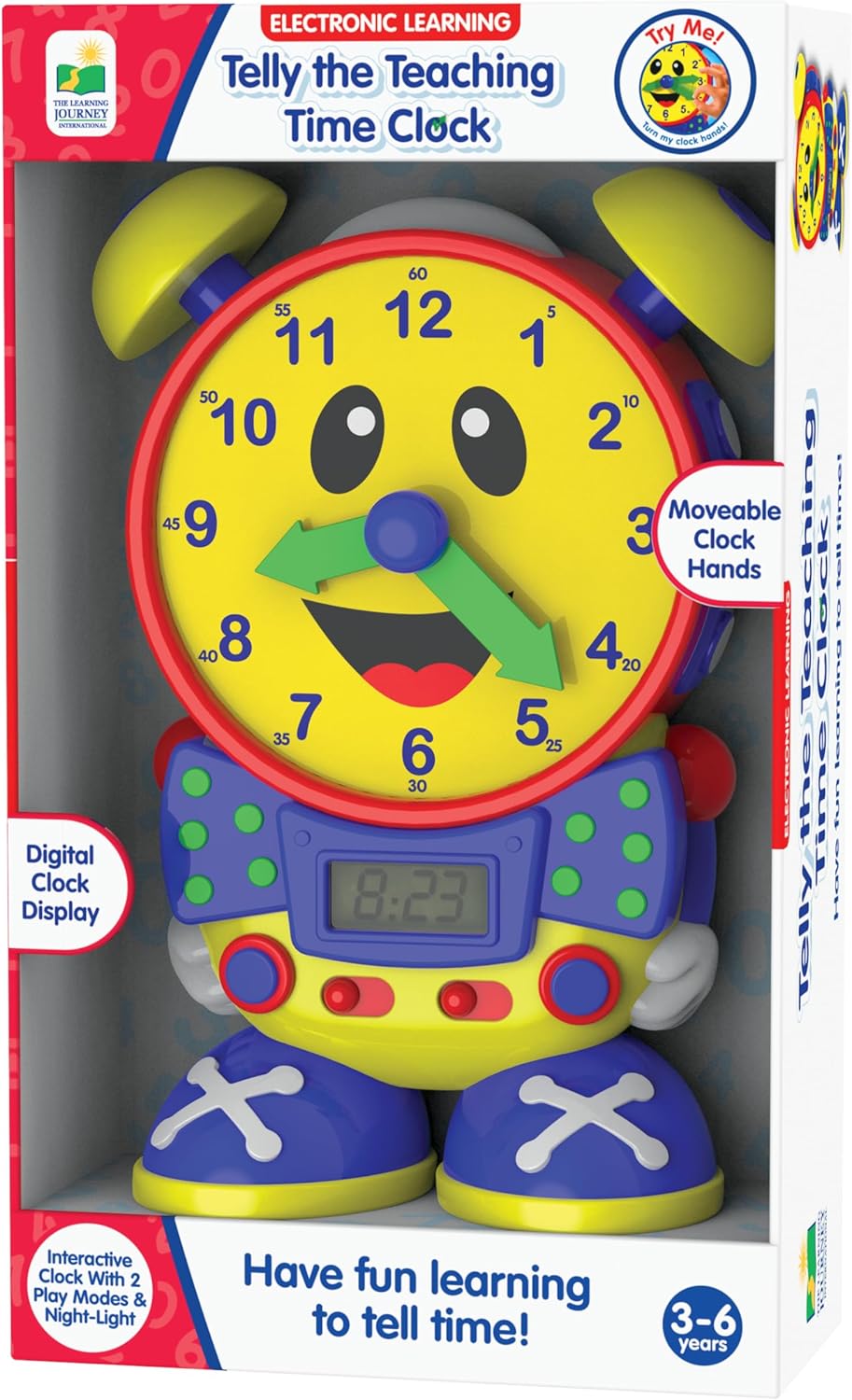 The Learning Journey Telly The Teaching Time Clock