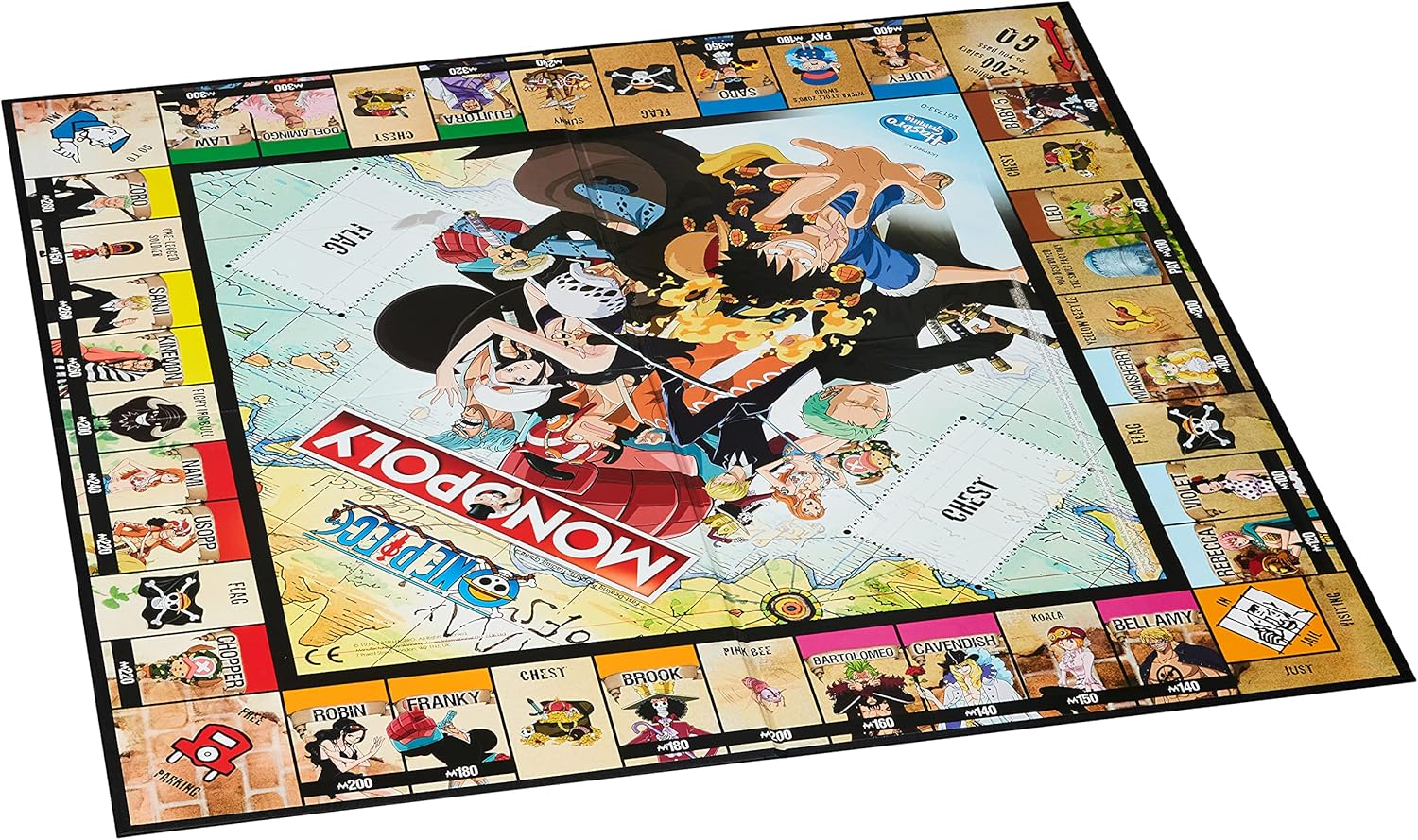 One Piece Monopoly Board Game