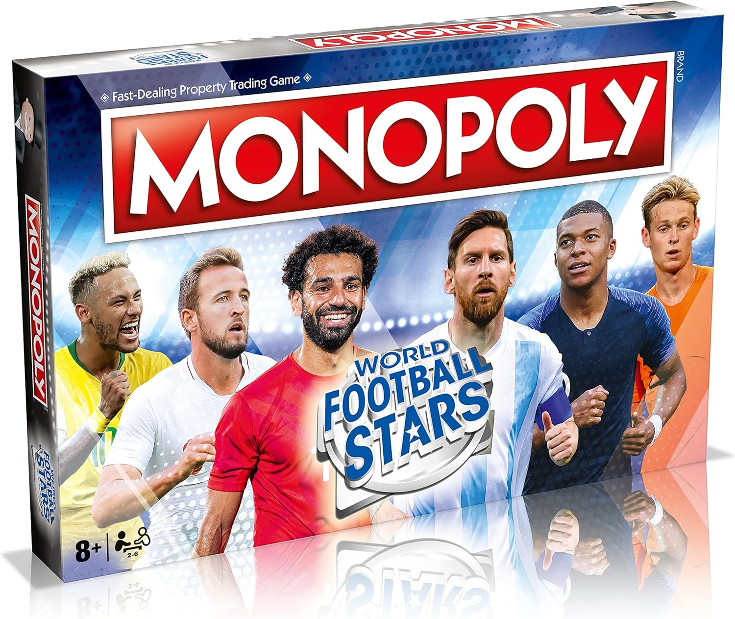 Winning Moves World Football Stars Monopoly Board Game