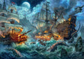 Clementoni - 36530 Collection Puzzle Pirates Battle - Jigsaw Puzzle 6000 Pieces, Made In Italy, Jigsaw Puzzle For Adults