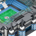 FOCO Officially Licensed Manchester City FC Etihad 3D Bricks Mini BRXLZ Football Stadium Construction Set - Premier League Model - 1,163 Pieces - Ages 12+ - Sports Merchandise