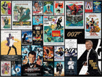 James Bond - All 25 James Bond Films 1000 Piece Jigsaw Puzzle Game