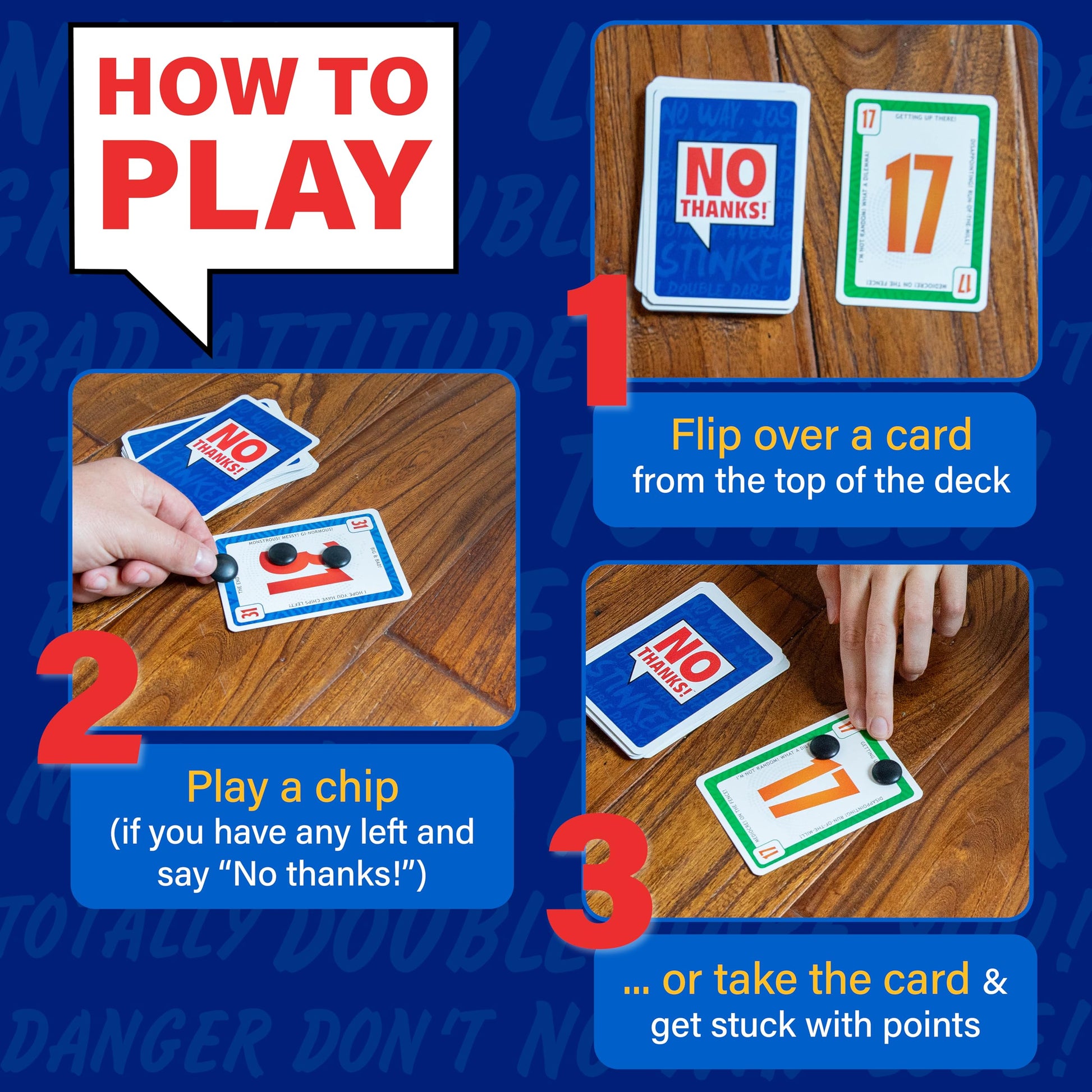 No Thanks! Card Game