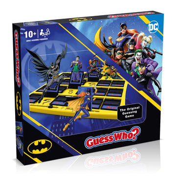 Winning Moves DC Comics Batman Guess Who? Board Game, Play with your favourite Gotham City Characters including Batgirl, Robin, Joker and Harley Quinn, 2 player game for ages 4 plus-1