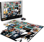 James Bond - All 25 James Bond Films 1000 Piece Jigsaw Puzzle Game