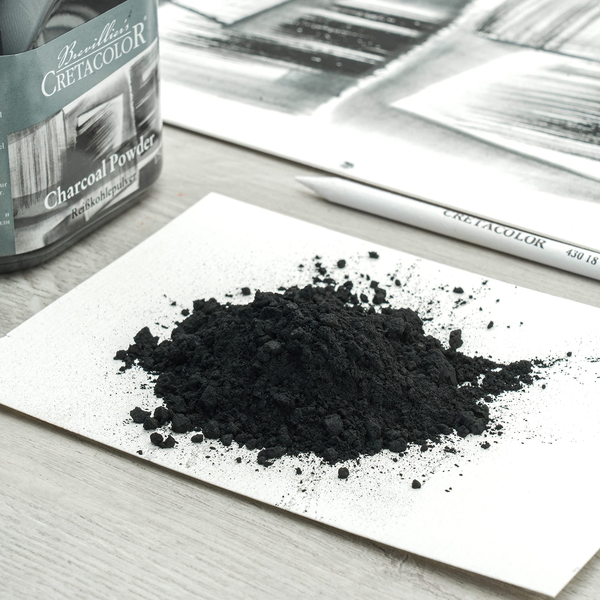 Cretacolor Carbon powder, 175 g