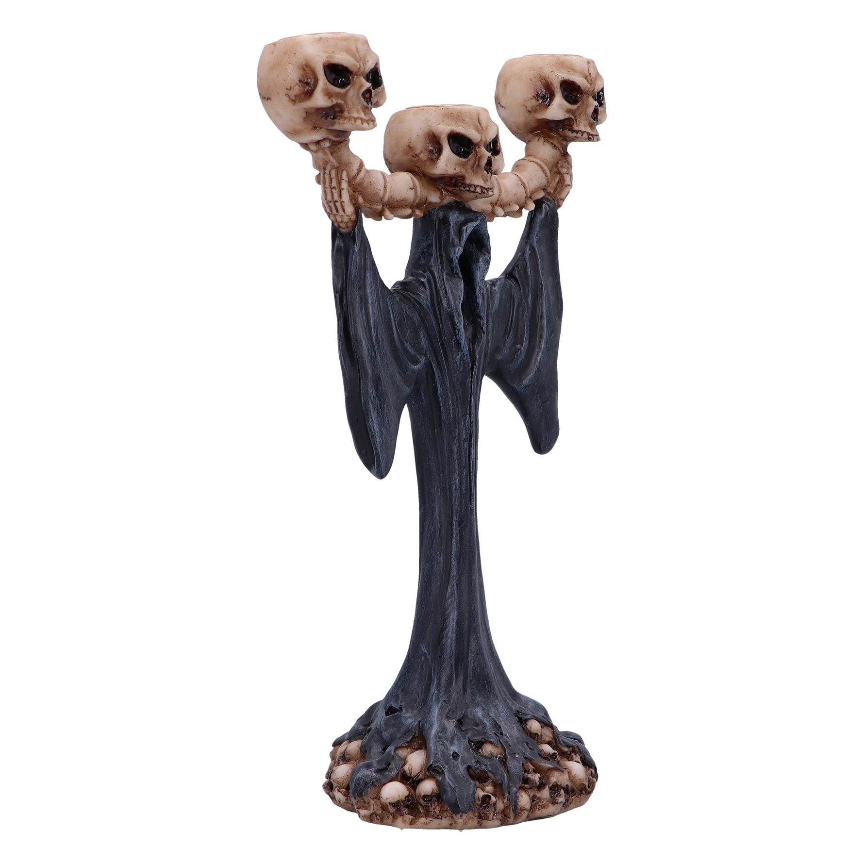 Light the Way Reaper Skull Tealight Holder 26.5cm