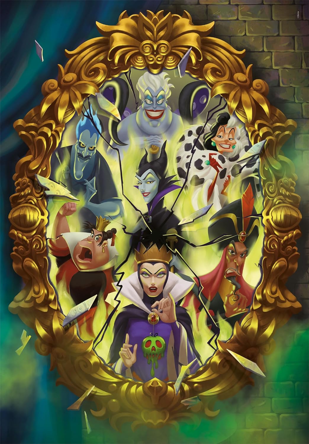 Clementoni - Disney Villains Collection Villains