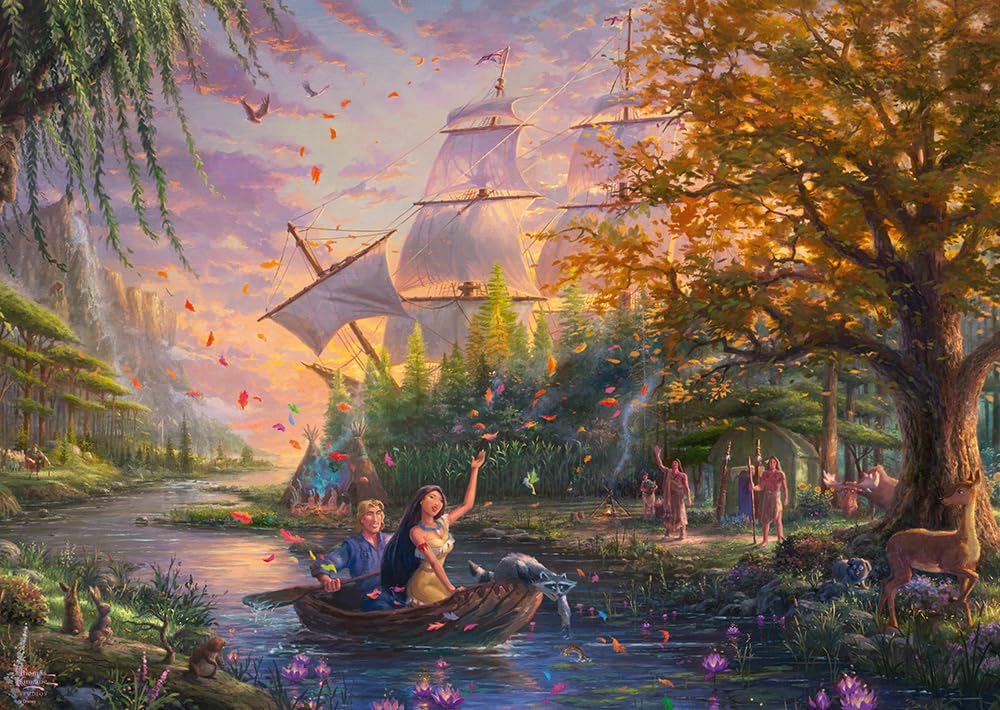 Schmidt | Thomas Kinkade: Disney Pocahontas Puzzle