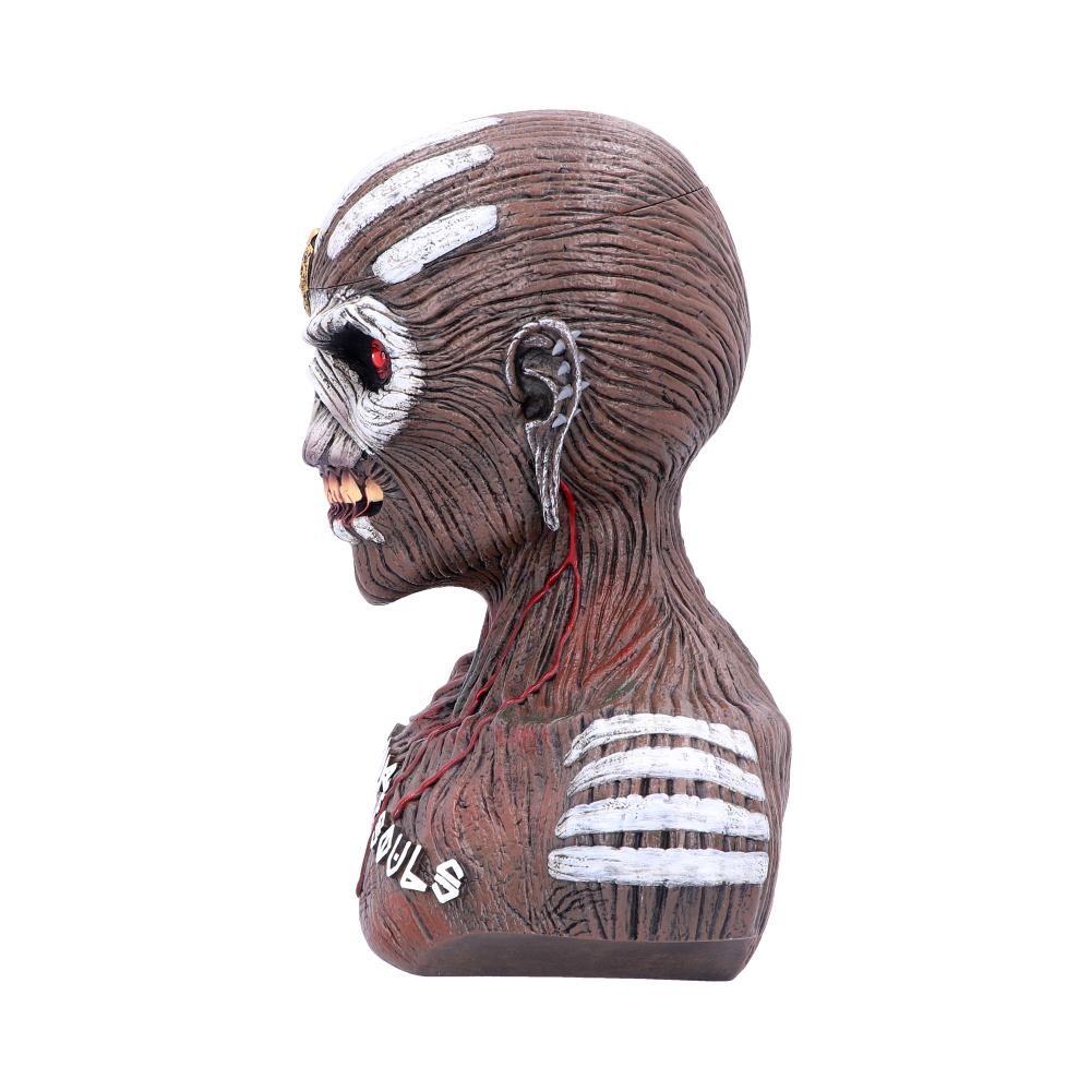 Officially Licensed Iron Maiden Book of Souls Eddie Bust Box 26cm