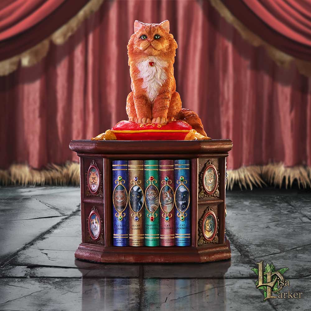 Mad About Cats Box by Lisa Parker 16.5cm