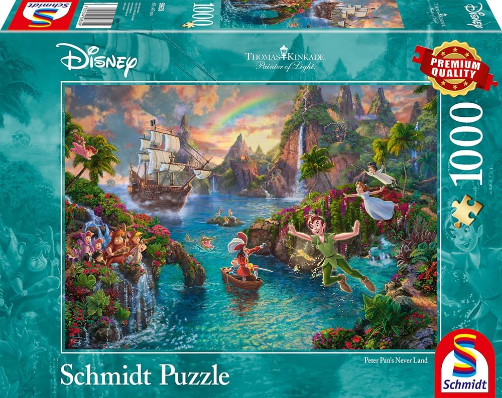 Schmidt 59635 Thomas Kinkade: Disney-Peter Pan Jigsaw Puzzle
