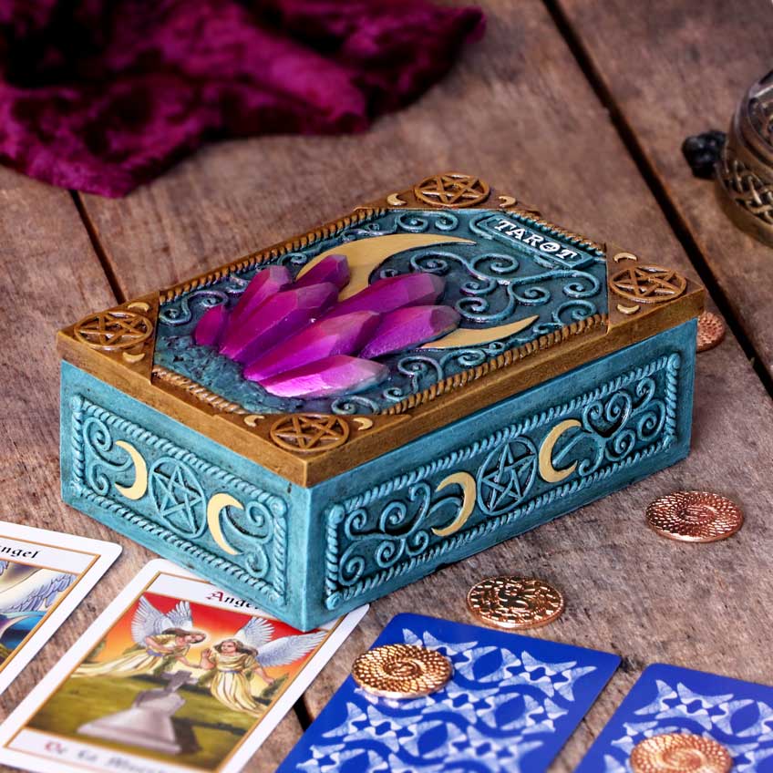 Crystalline Crystal Inspired Box 14.4cm