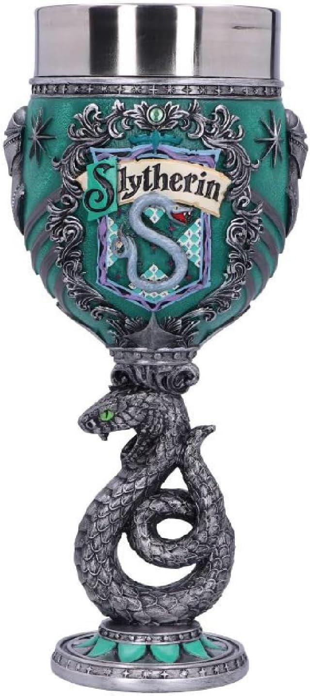 Nemesis Now Harry Potter Goblet, Hand Painted Harry Potter Collectible Chalice