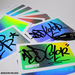 Montana Cans Hologram Egg Shell Sticker Pack 50 Stickers