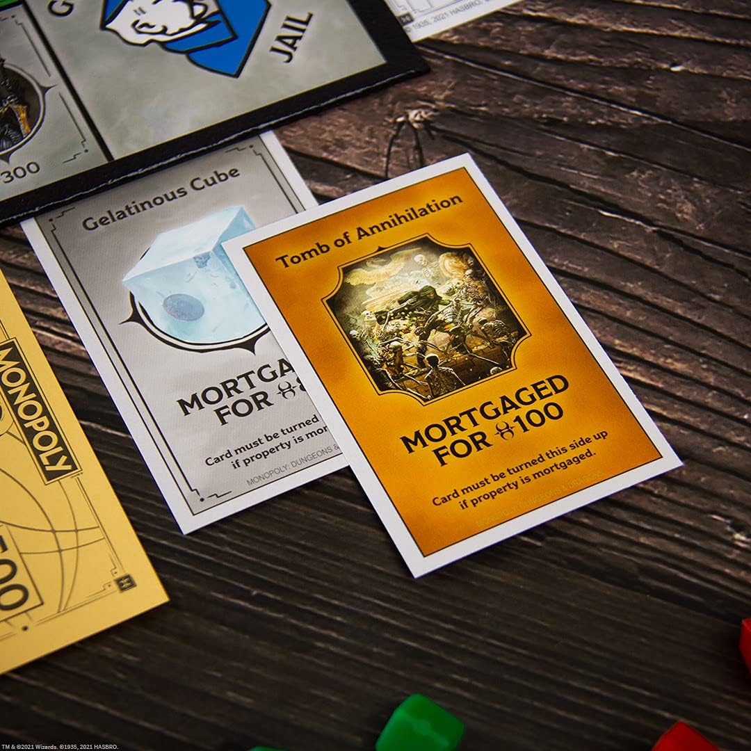 Winning Moves Dungeons and Dragons Monopoly Board Game