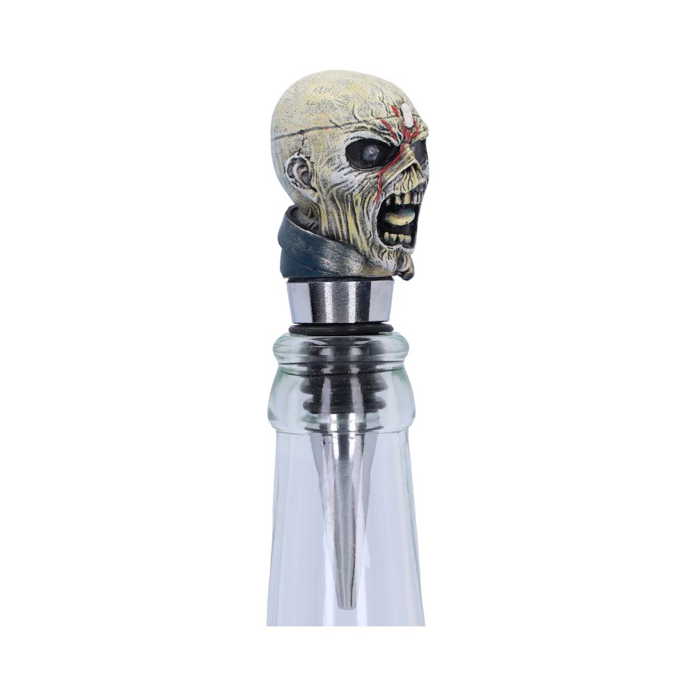 Officially Licensed Iron Maiden Eddie Piece of Mind Bottle Stopper 10cm