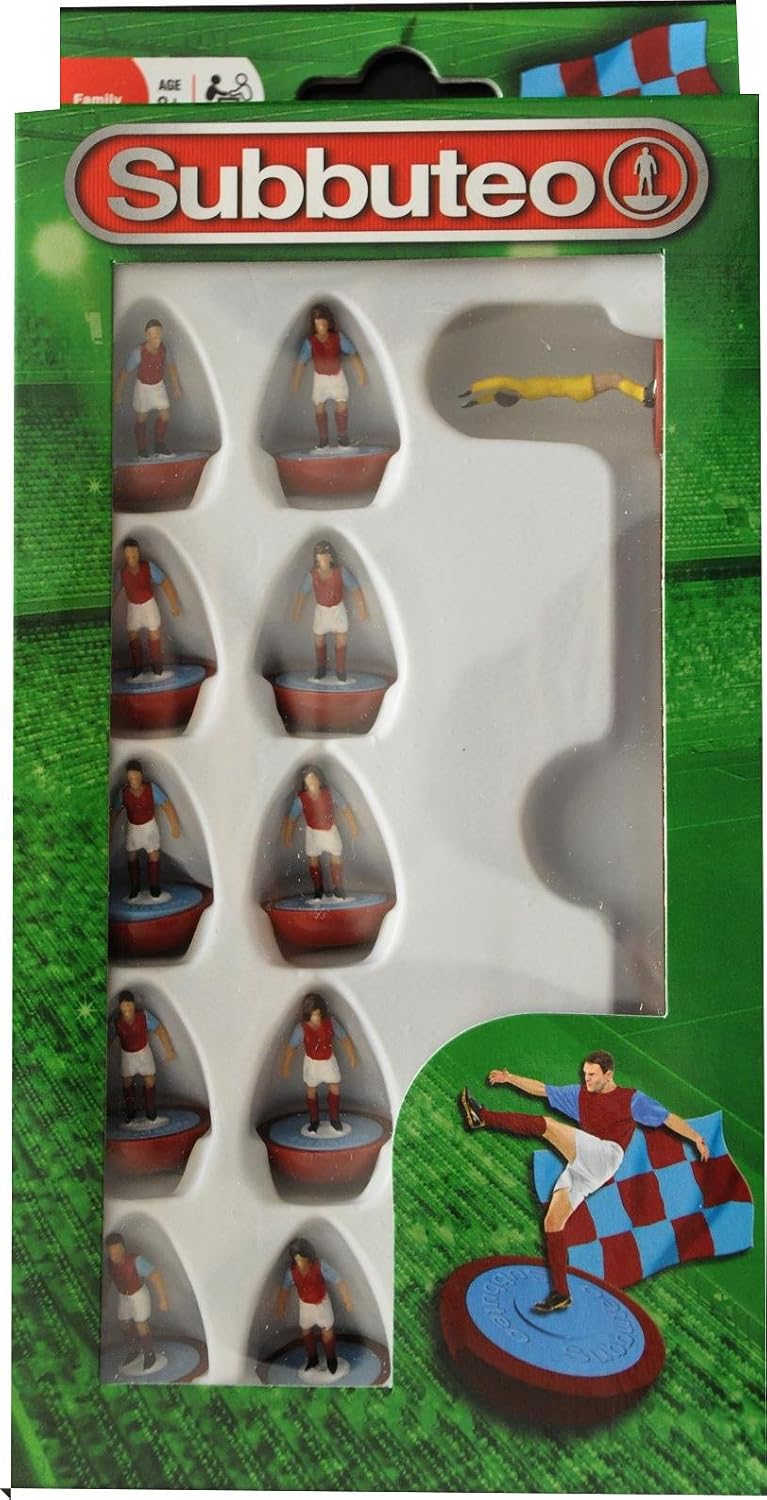 Paul Lamond Subbuteo Claret/Blue Team