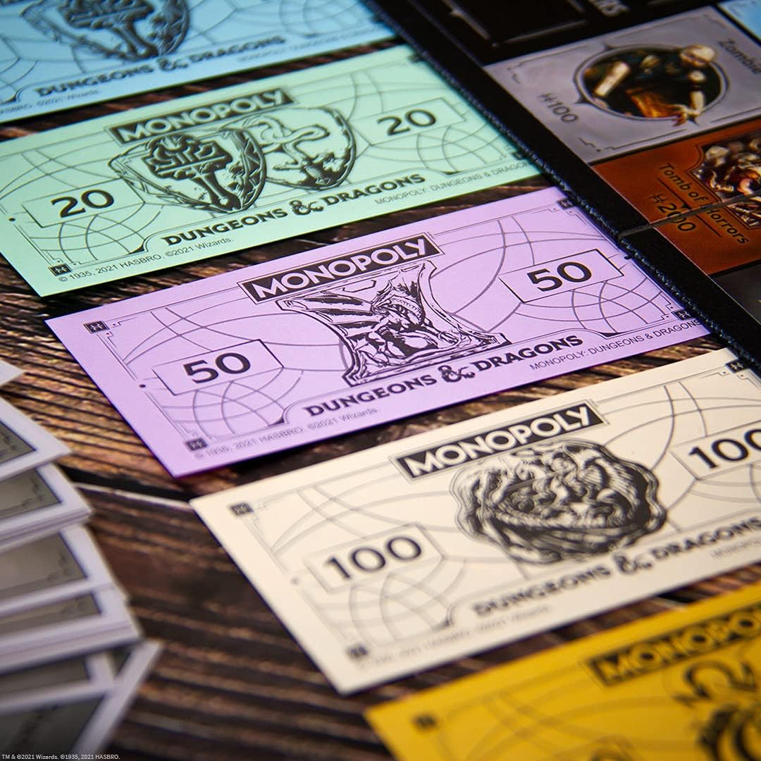 Winning Moves Dungeons and Dragons Monopoly Board Game