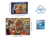 Ravensburger The Fantasy Bookshop 1000 Piece Jigsaw Puzzle