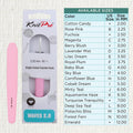 KnitPro Waves 2.0 Single-Ended Crochet Hooks