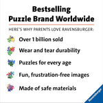 Ravensburger Bluey Toys - 4 Large Shaped Jigsaw Puzzles