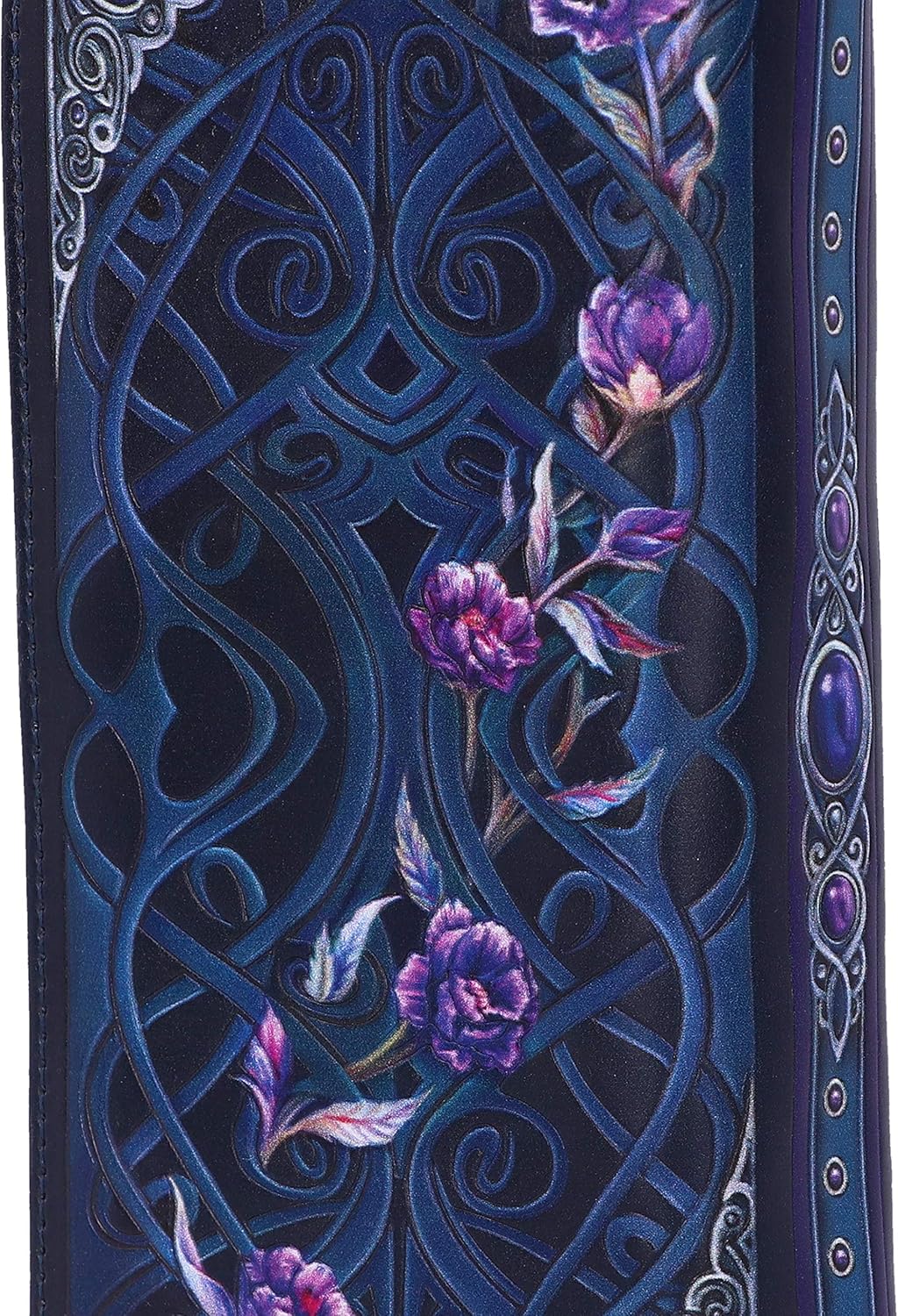 Nemesis Now Ravens Flight Black Wing Floral Embossed Purse