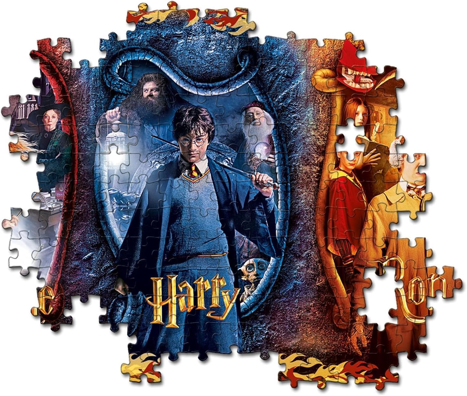 Clementoni 61885 61885-Jigsaw Harry Potter