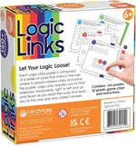 MindWare Logic Links Puzzle Games - Brain Teaser Puzzles for Kids and Brain Games for Adults