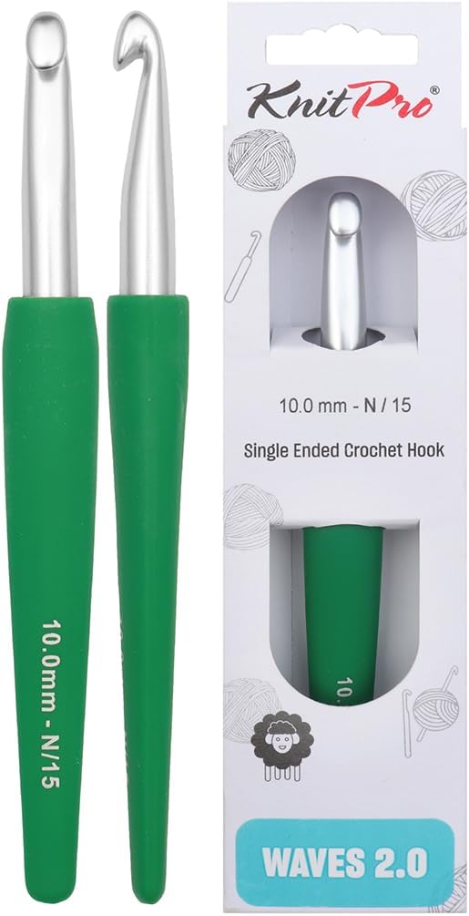 KnitPro Waves 2.0 Single-Ended Crochet Hooks